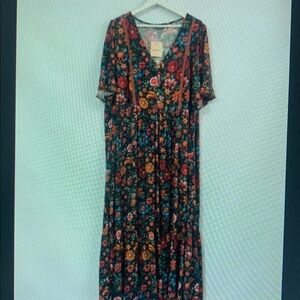 BloomChic Floral Mini Dress - Multicolor